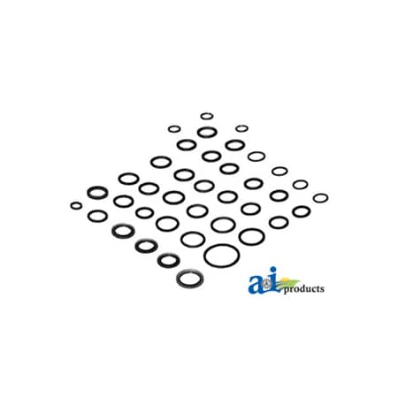 A & I Products Seal Kit & O-Ring, Hydraulic Lift Cover, Cylinder & Pump 3" x5" x1" A-CKPN485A